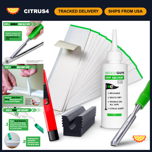 Golf grip regripping - golf, kits