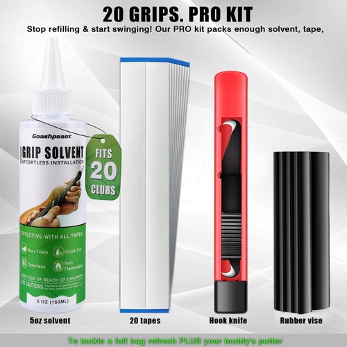 Golf grip kit regripping - golf,
