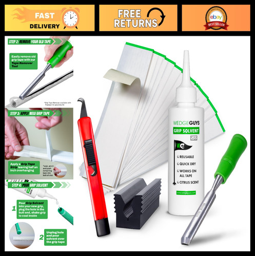 Golf grip regripping - kits,