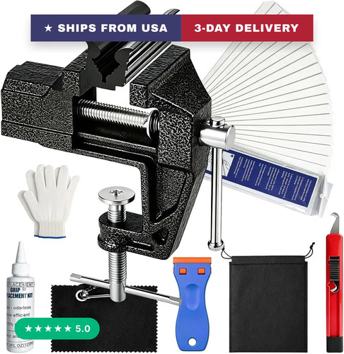 Golf grip kit for regripping - kit,
