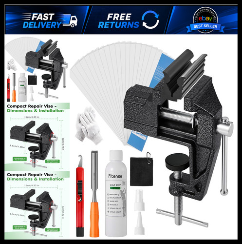 Golf grip regripping kit - regripping, with