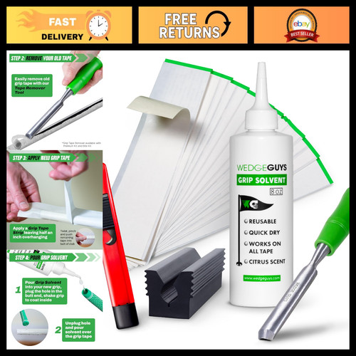 Golf grip regripping - kits,